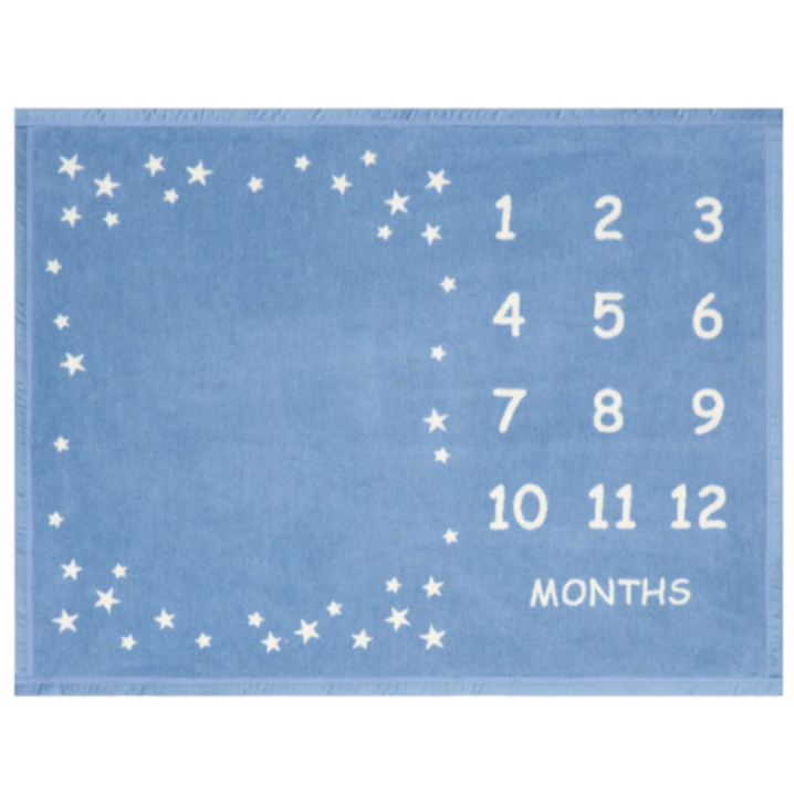 Chappywrap Mini Milestone Blanket - Fog