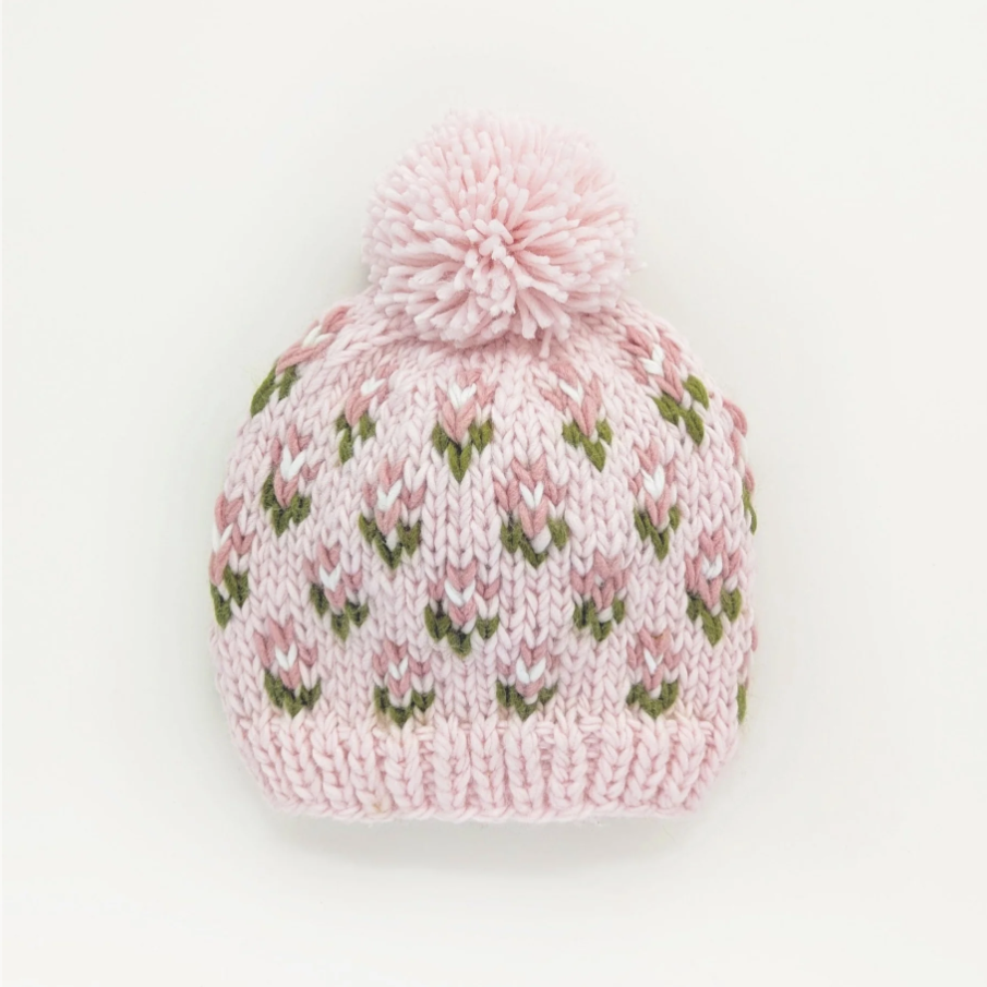 Bitty Bloom Blush Beanie Hat