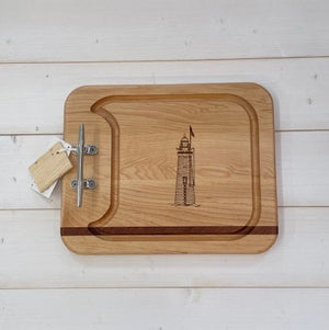 Single Cleat Small Appetizer Board - Minot Lighthouse
