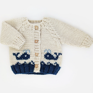 Whale Cardigan