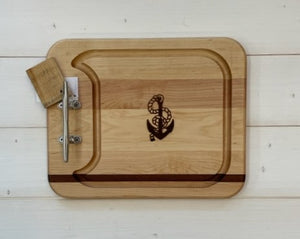 Single Cleat Small Appetizer Board-Anchor