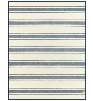 Chappywrap Dockside Stripe Blanket - Navy