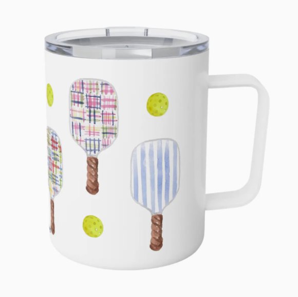 Pickleball Insulated Travel Mug