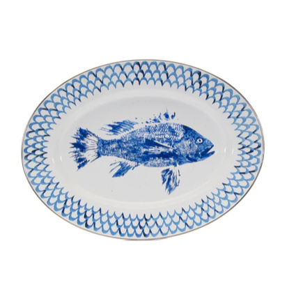 Fish Camp Oval Platter