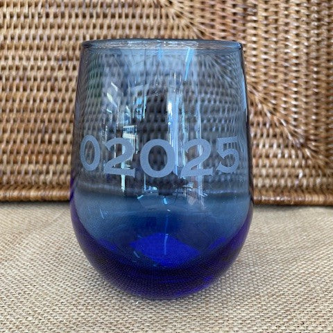 Stemless Wine- 02025 Blue