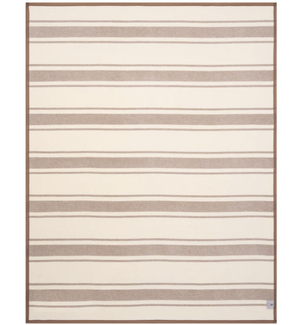 Chappywrap Dockside Stripe Blanket - Sepia
