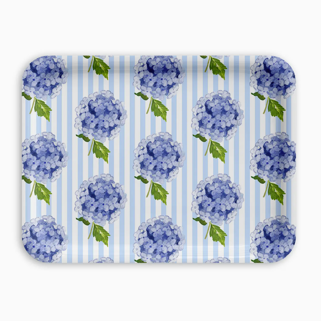 Hydrangea Heaven Serving Tray - L
