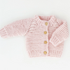 Garter Stitch Sweater - 0-6 M