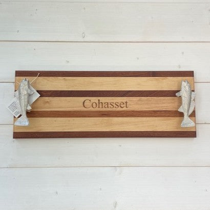 Double Fish Handle Serving Board - Cohasset