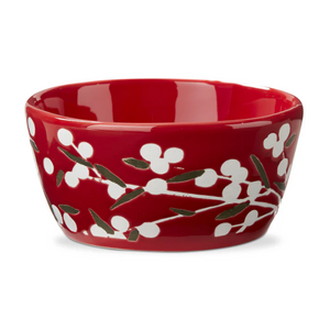 Sprig Snack Bowl - Red