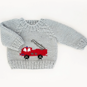 Fire Engine Sweater