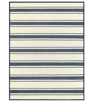Chappywrap Dockside Stripe Blanket - Navy