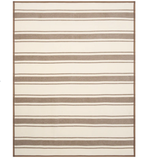 Chappywrap Dockside Stripe Blanket - Sepia