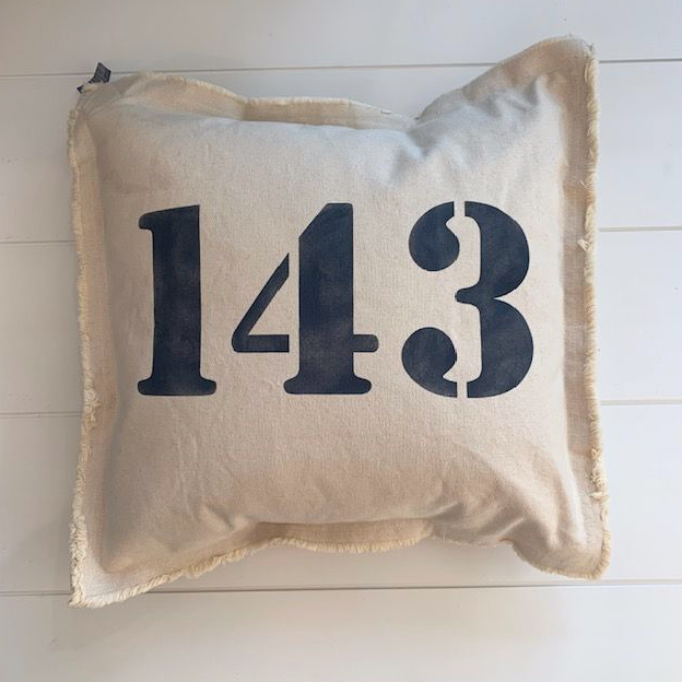 143 Square Pillow - Hale Navy