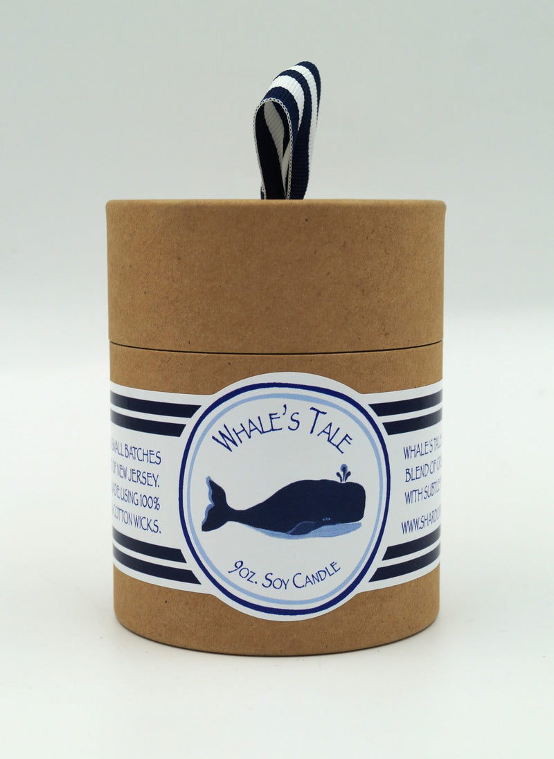 Whale’s Tail Candle - Blue Whale