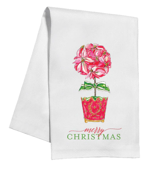 Holiday Greenery Christmas Kitchen Towels