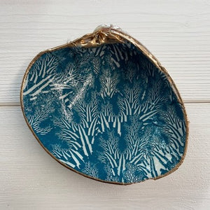 Clam Shell-Turquoise Sea Fan