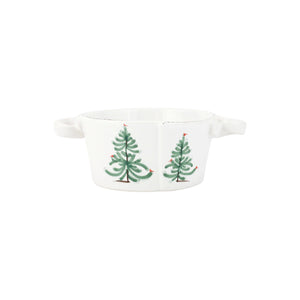 Lastra Holiday Handled Bowl-Small