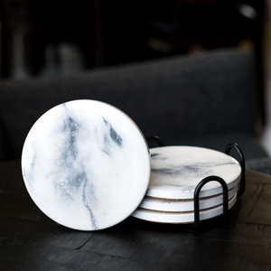 Ceramic Resin Coasters-Marble