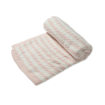 Sherpa Blanket-Pale Pink