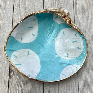 Clam Shell-White Sand Dollar
