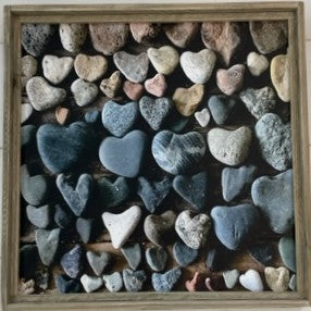 Heart Rocks Art