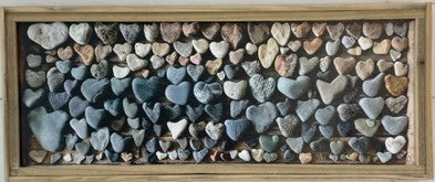 Heart Rocks Art