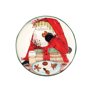 Old St Nick Cookie Plate