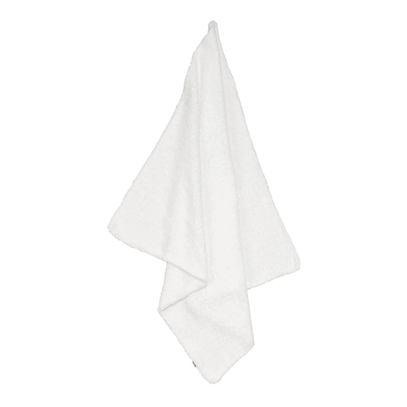Chenille Blanket - White