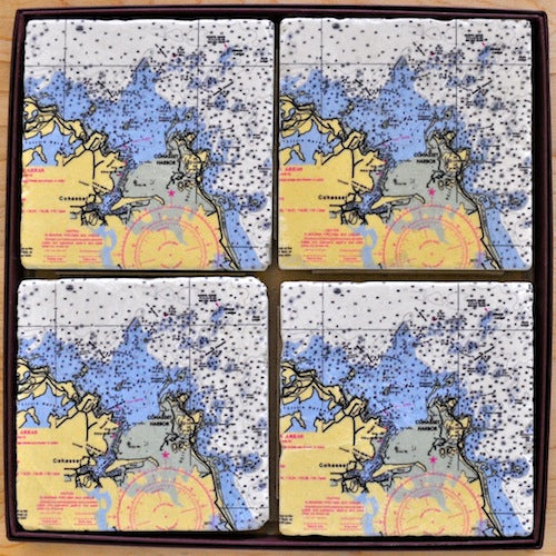 Coasters-Cohasset Harbor Map