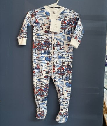 Seaside PJ footie