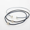 Captain's Cord Necklace - Pewter