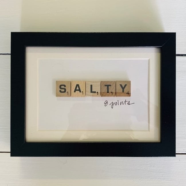 'Salty' Scrabble Frame