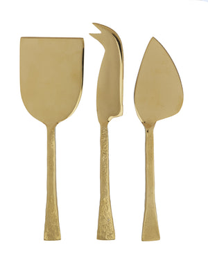 Cheese Knife Set - Gold