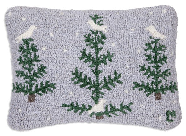 Pillow - Gray Feather Tree-20X14