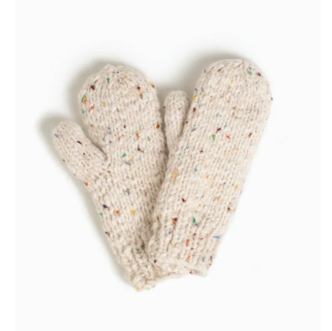 Confetti Chunky Mittens – Darilynn's
