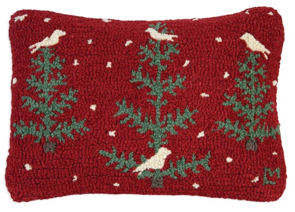 Pillow - Feather Tree Red-20X14
